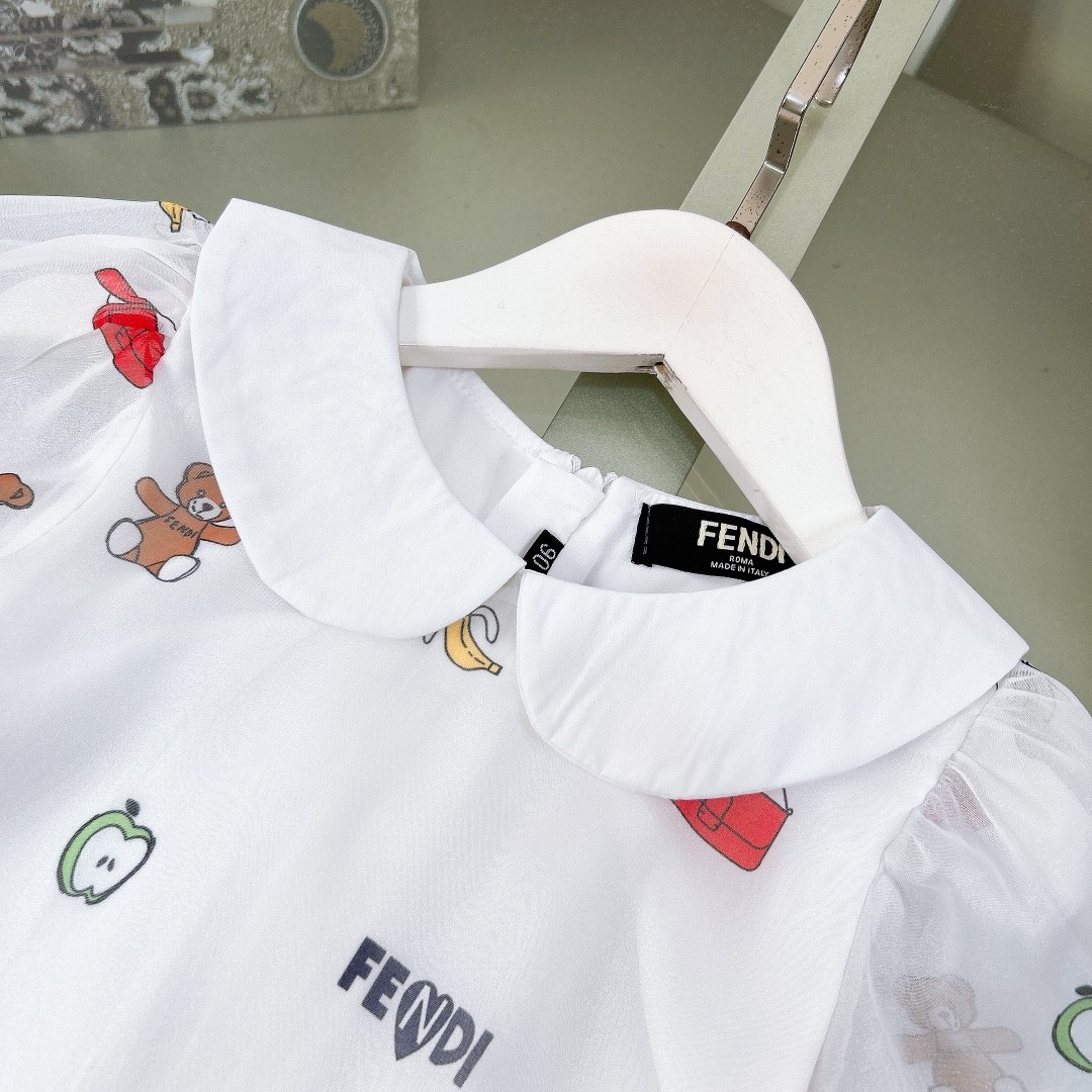 Fendi 2024 new girls skirt suit