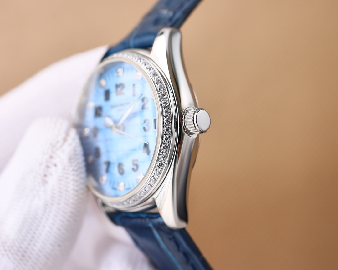 Patek Philippe Fashion Ladies Watch Simple Three Needle