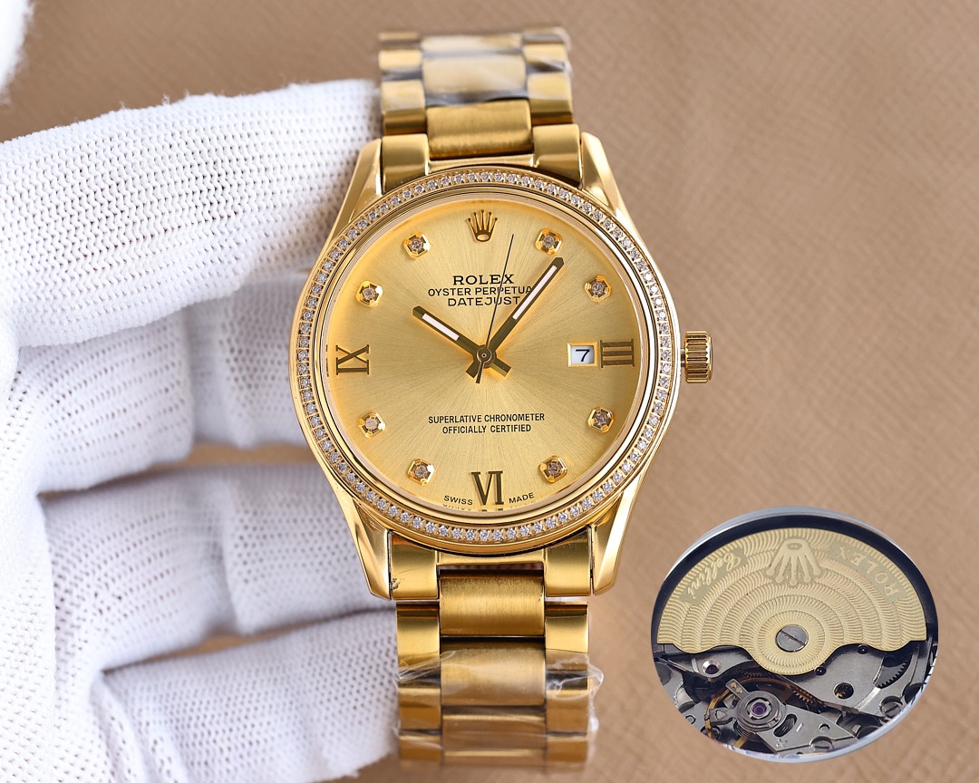 Rolex sapphire glass mirror
