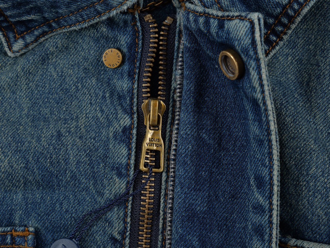 LV 23ss Blue Denim Jacket