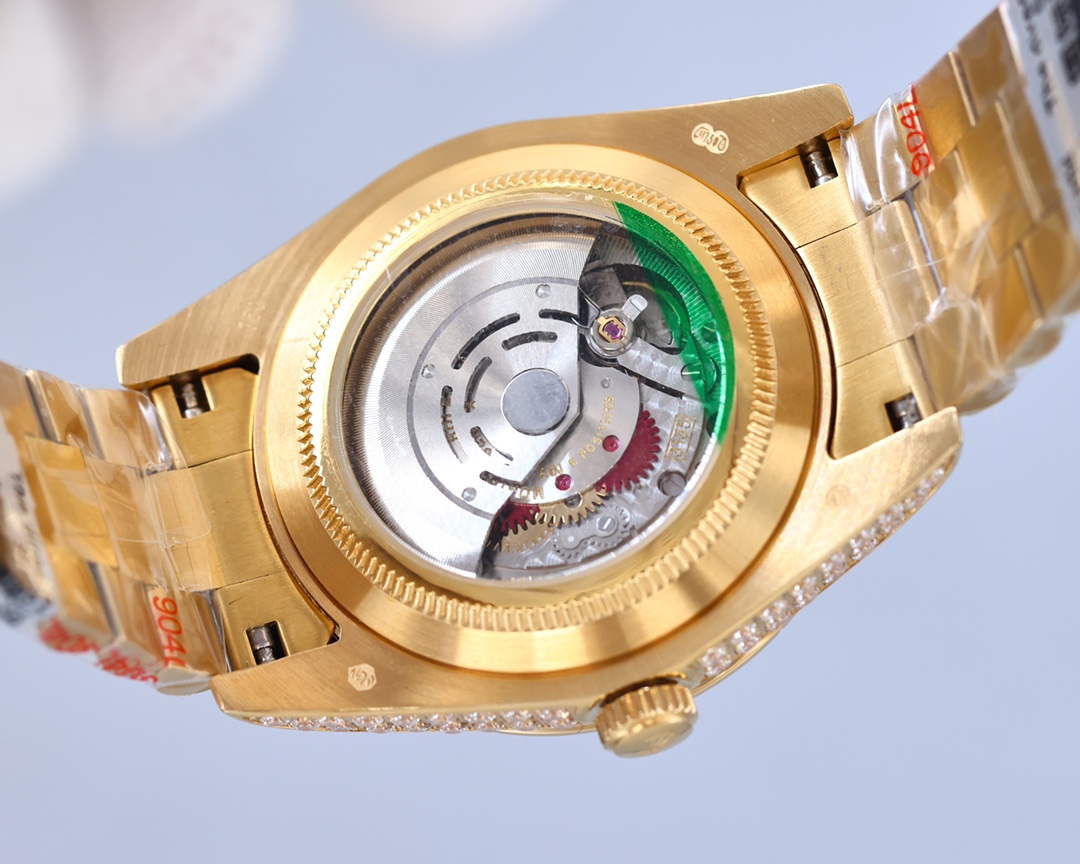 Rolex Luxury Square Diamond Journal Full Diamond Model