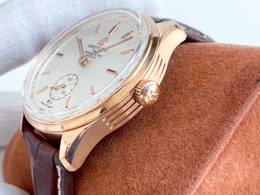 Breitling - Puia Automatic 316L steel CNC polished to perfection