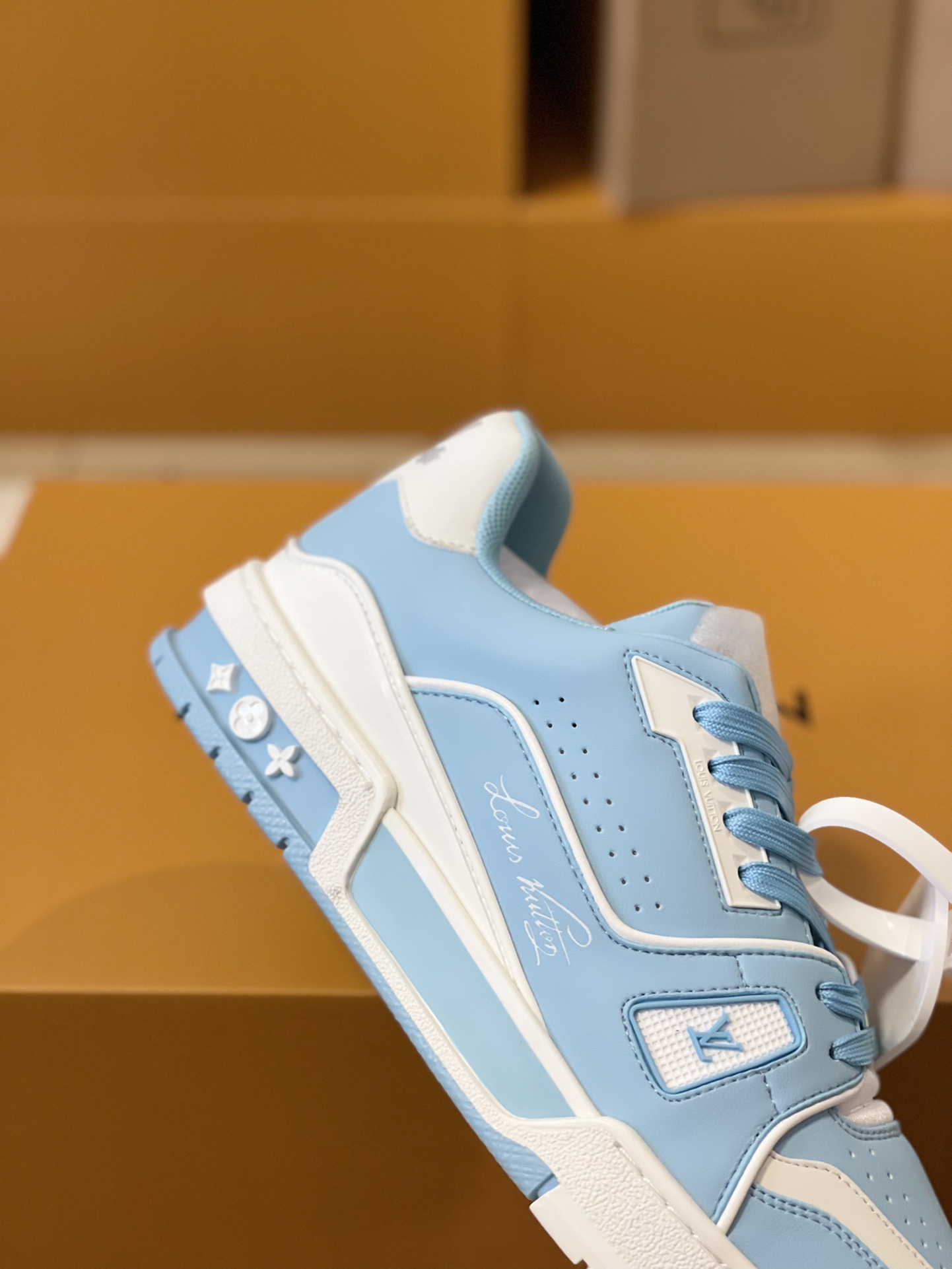 Louis Vuitton Trainer Couples Style FD0261