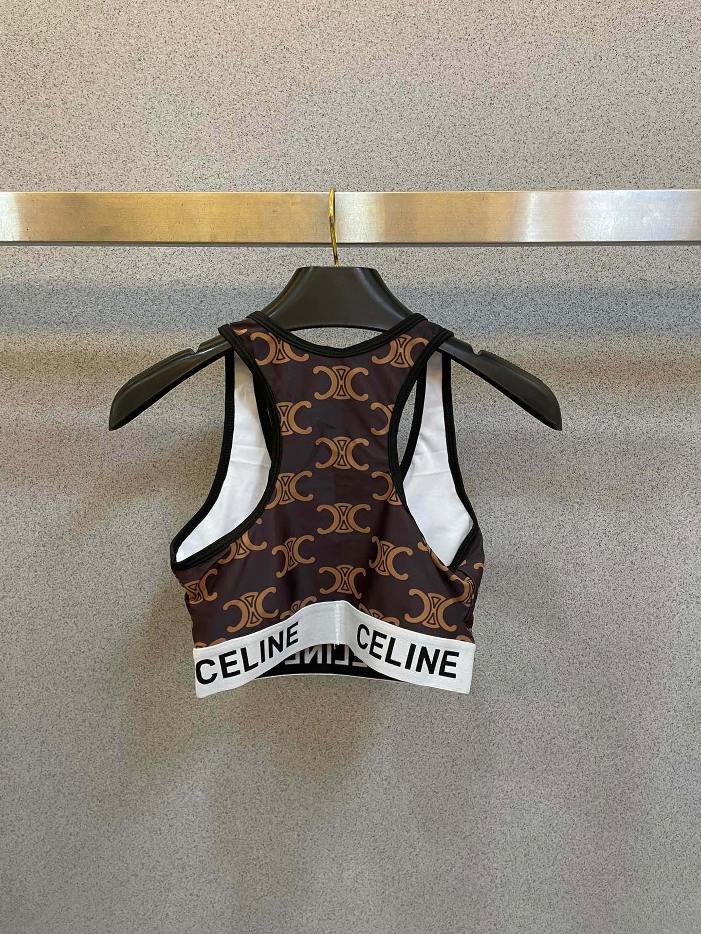 Celine New Old Floral Separate Swimsuit