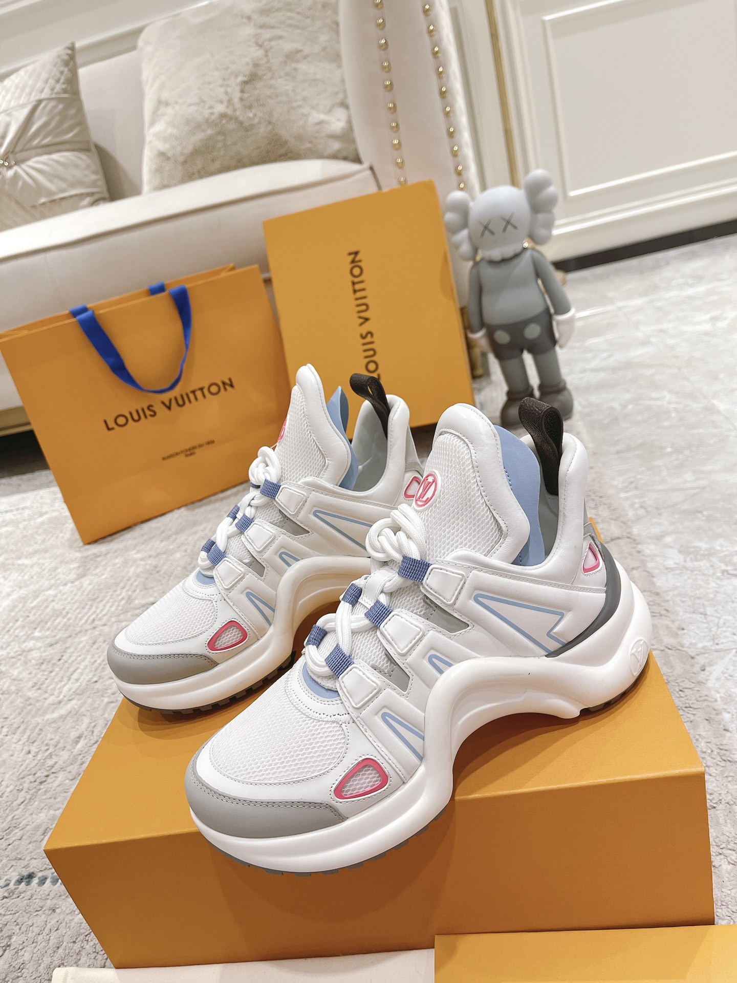 Louis Vuitton Archlight Donkey Brand Louis Vuitton Casual Sports Dad Shoes