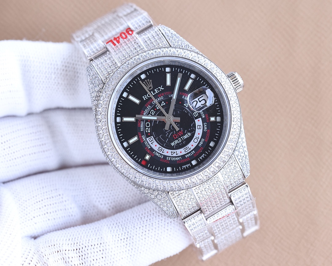 Rolex full diamond model