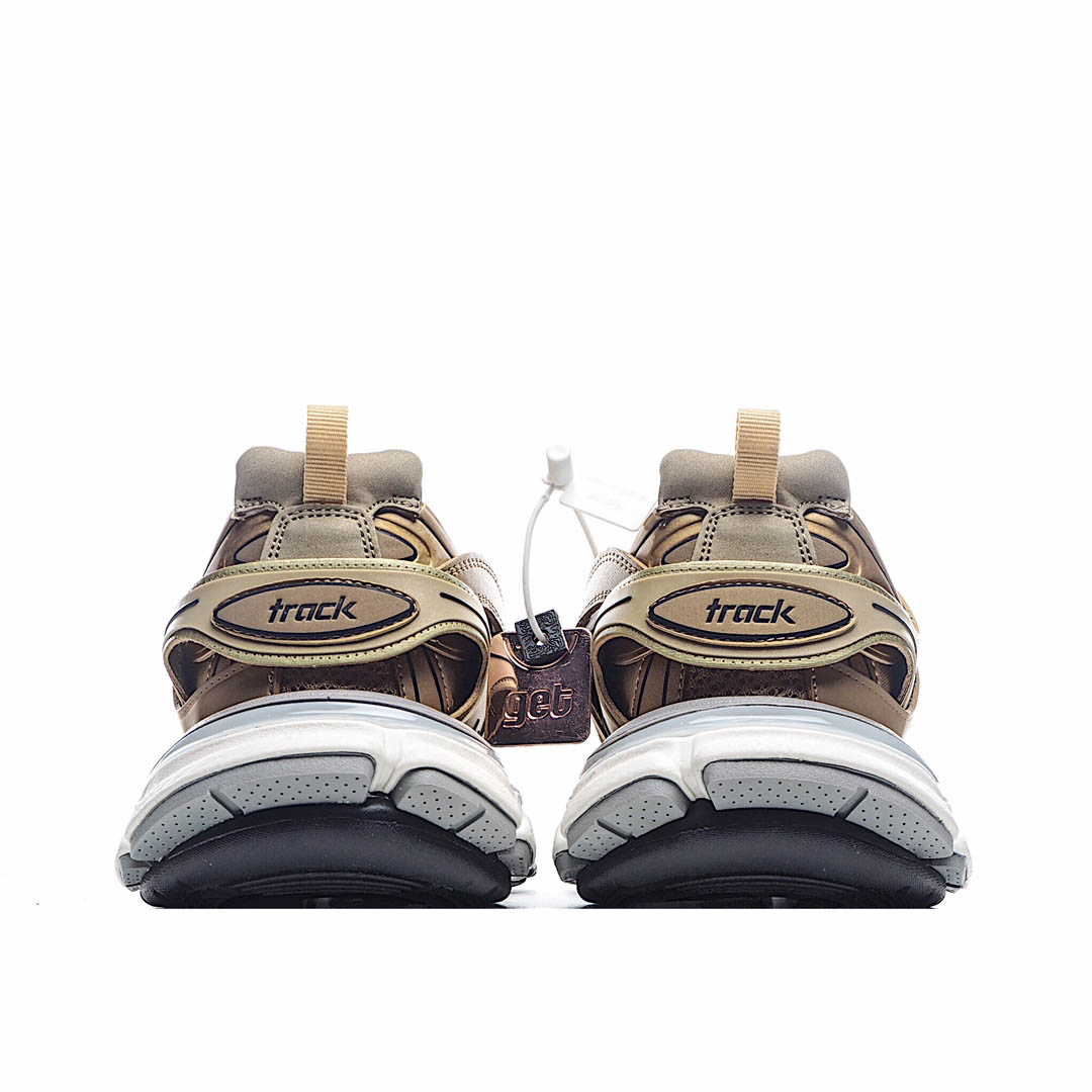 Balenciaga Sneaker Tess s.Gomma MAILLE WHITE/ORANGE