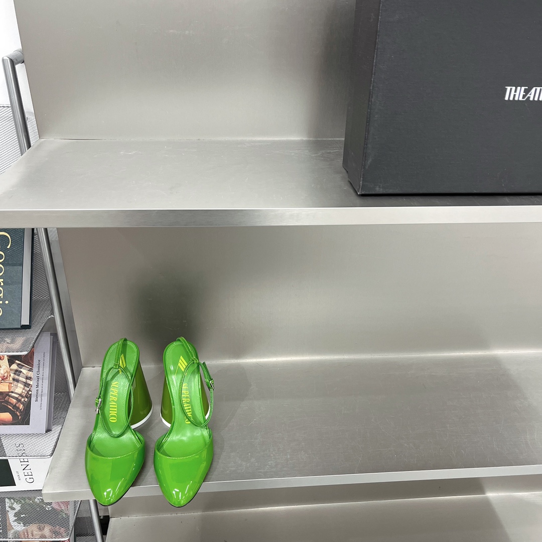 𝐓𝐇𝐄 𝐀𝐓𝐓𝐈𝐂𝐎｜𝟐𝟎𝟐𝟐/𝐒𝐒 𝐧𝐞𝐰 The Attico 2022/fw Venus Collection Lace-up heels