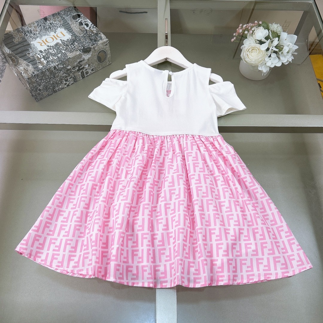 Fendi 2024 new girls skirt suit