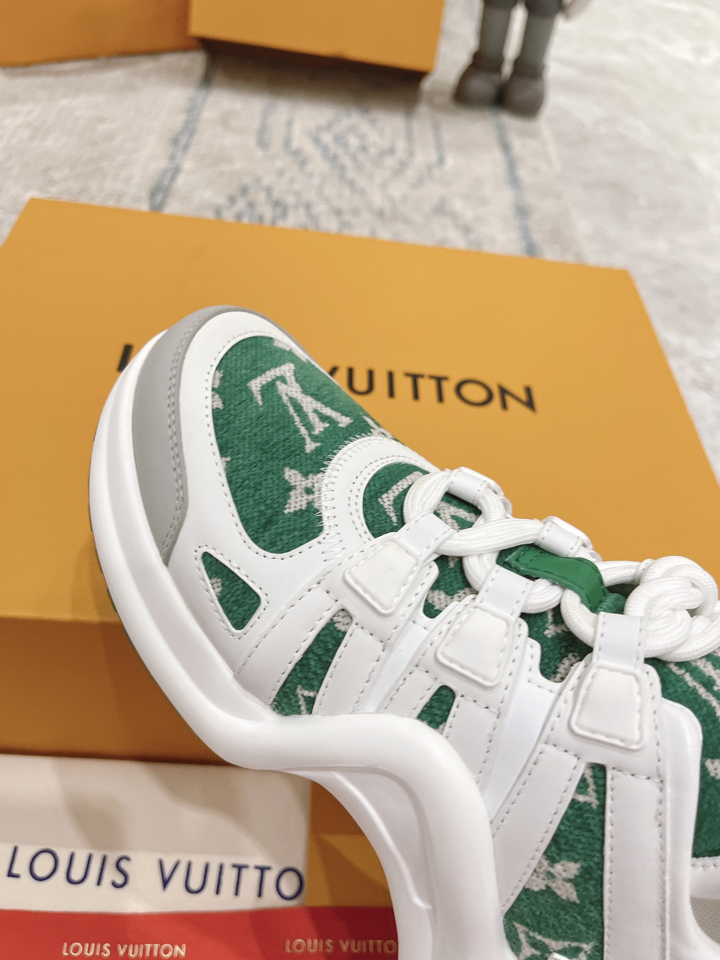Louis Vuitton Archlight Donkey Brand Louis Vuitton Casual Sports Dad Shoes