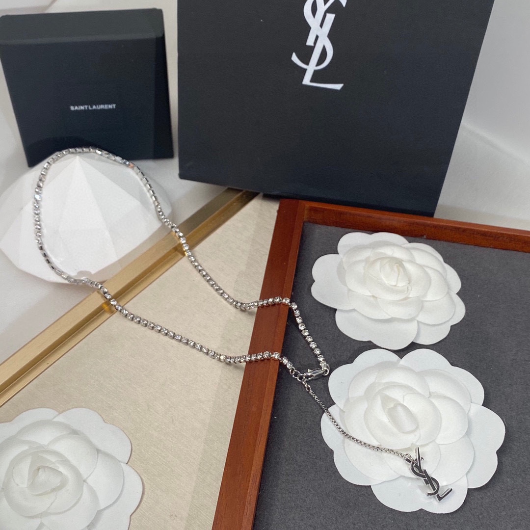 Saint Laurent YSL necklace