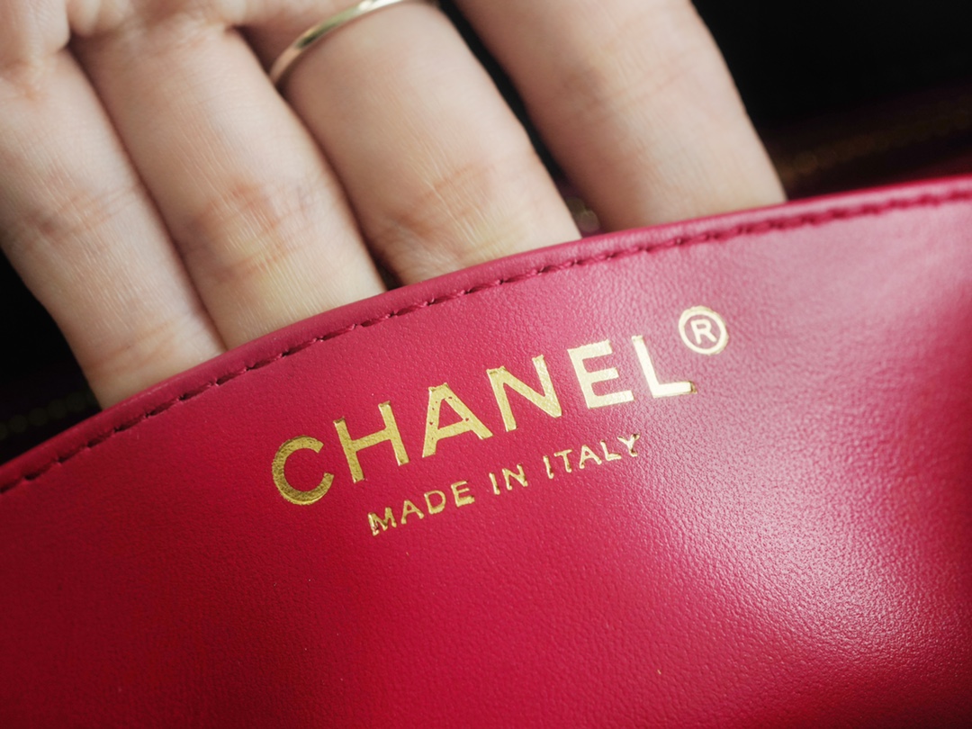 𝗖𝗛𝗔𝗡𝗘𝗟✦ 𝗖𝗹𝗮𝘀𝘀𝗶𝗰 𝗙𝗹𝗮𝗽 23S Spring/Summer New Camellia 𝐂𝐅 Large 𝐦𝐢𝐧𝐢 Black