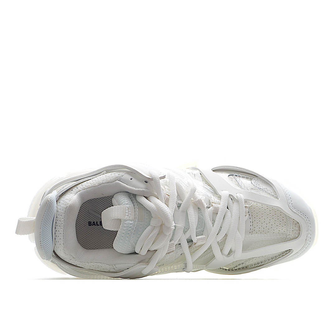 Balenciaga Sneaker Tess s.Gomma MAILLE WHITE/ORANGE