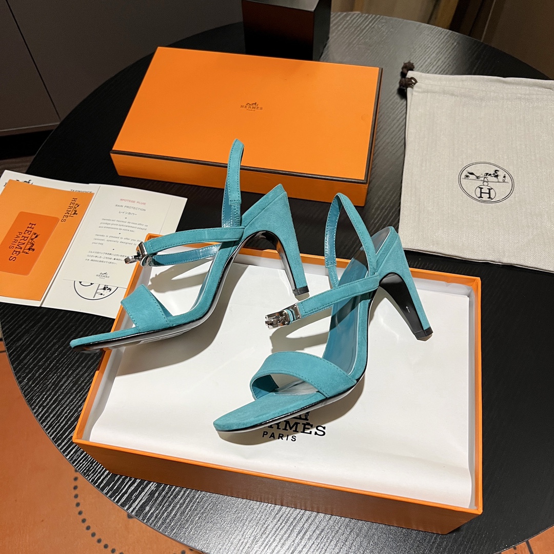 Hermes classic H high-heeled sandals series