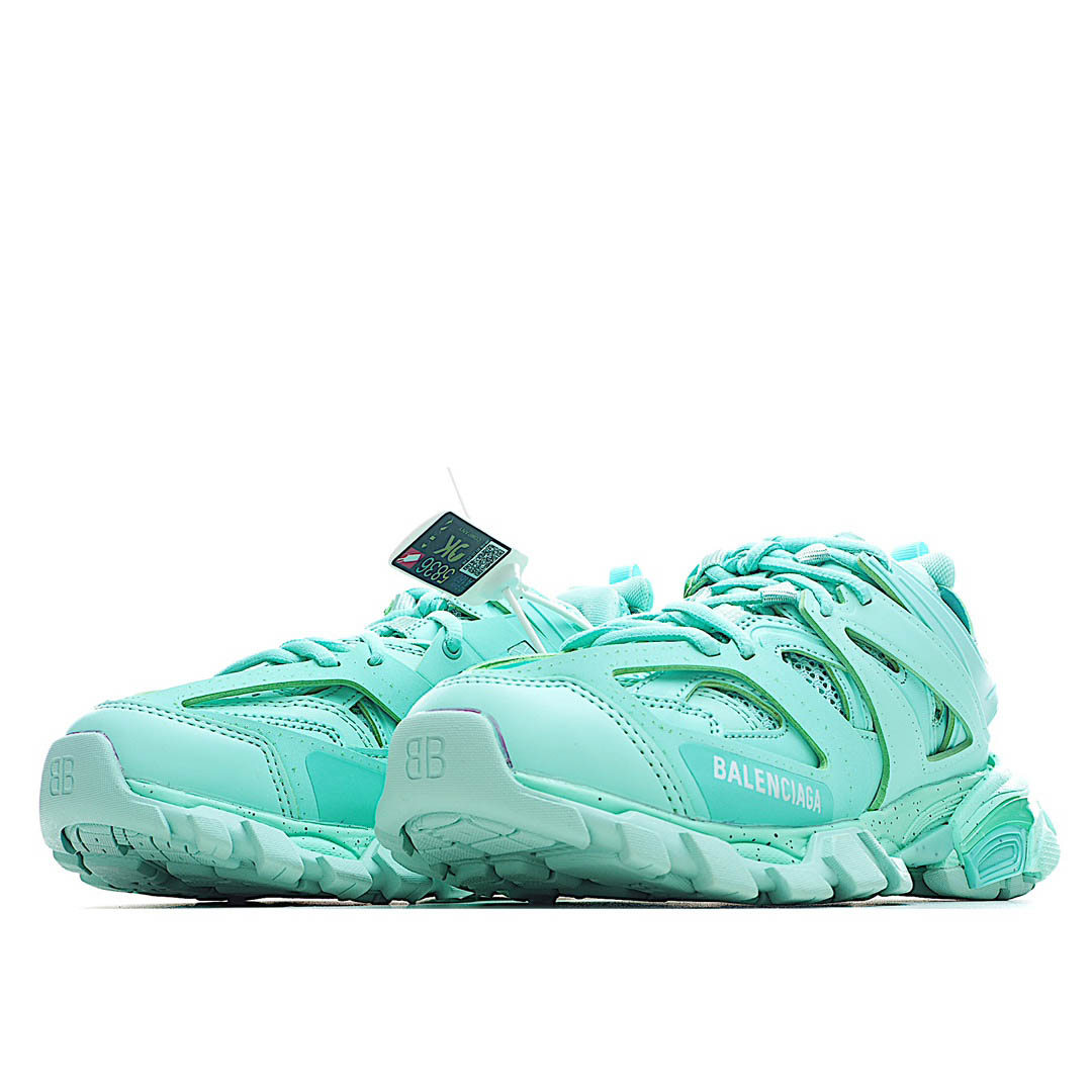 Balenciaga Sneaker Tess s.Gomma MAILLE WHITE/ORANGE