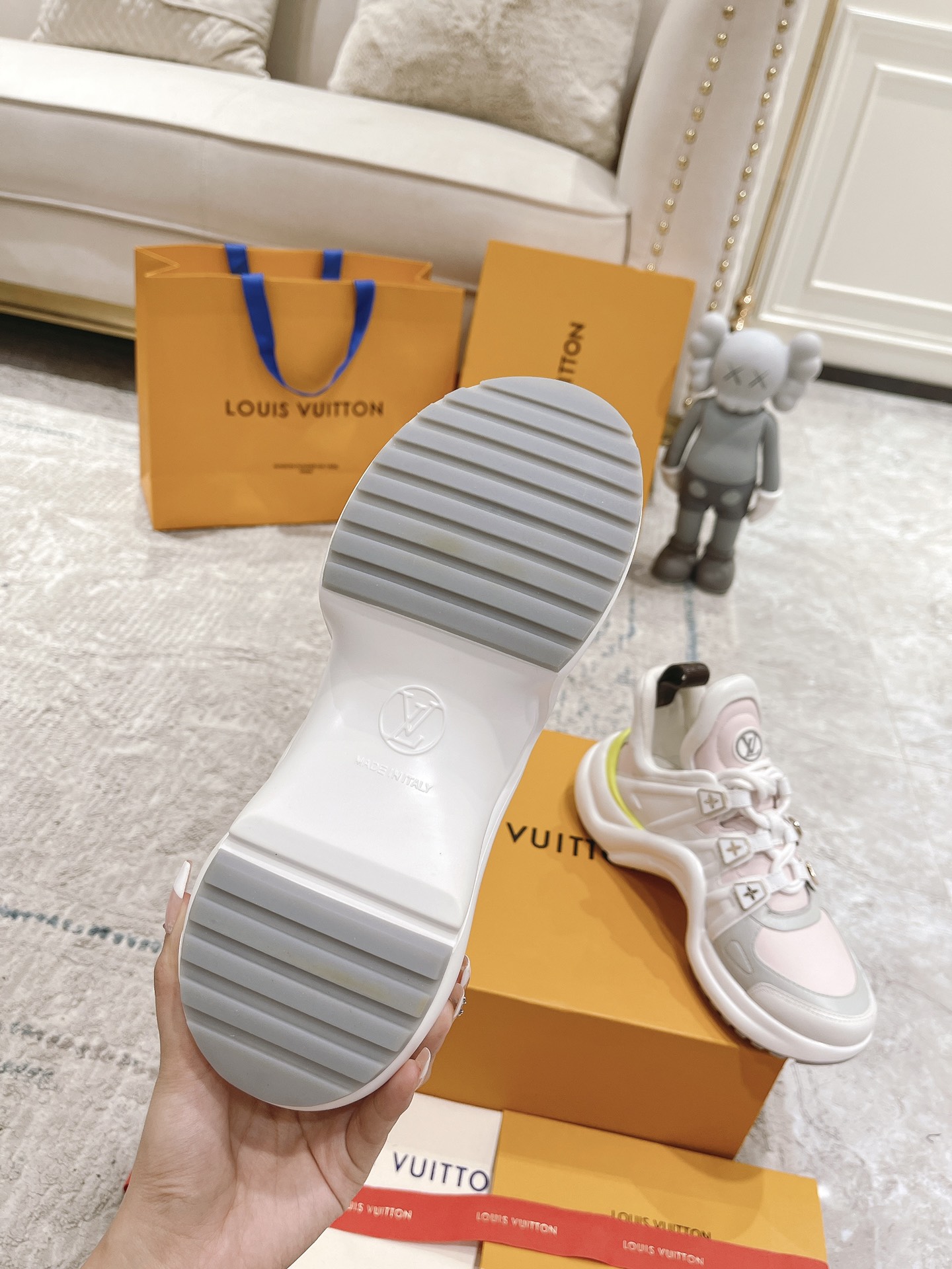 Louis Vuitton Archlight Donkey Brand Louis Vuitton Casual Sports Dad Shoes