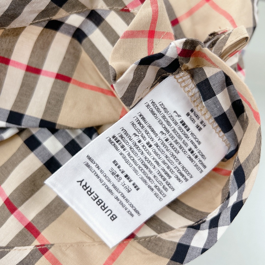 Burberry new girls culottes suit