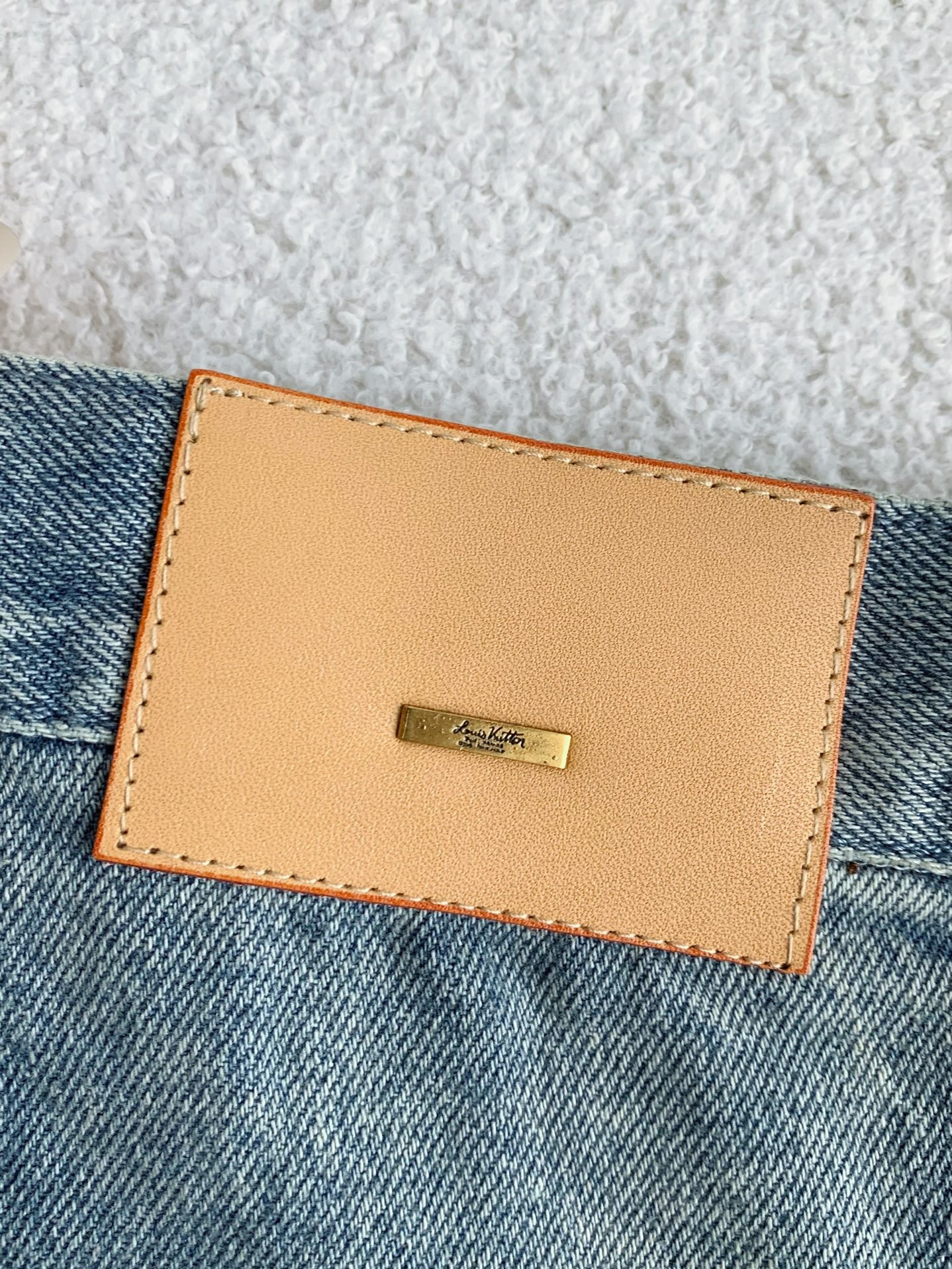 LOUIS VUITTON Jean shorts