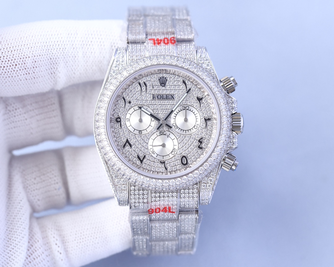 Rolex Cosmic Chronograph Daytona Gypsophila 40 Series