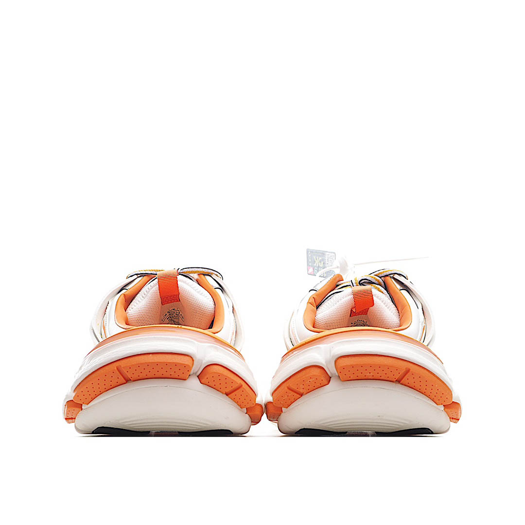 Balenciaga Sneaker Tess s.Gomma MAILLE WHITE/ORANGE