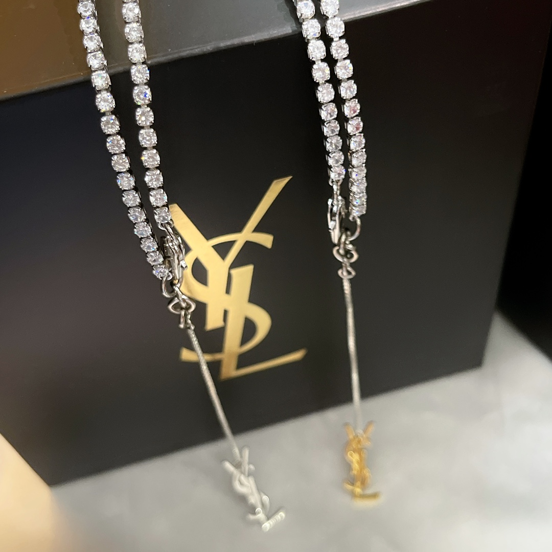 Saint Laurent YSL necklace