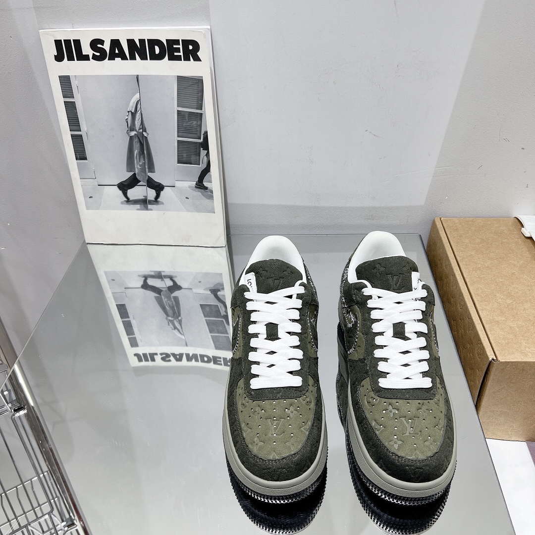 Louis Vuitton x Nike Air Force Air Force One Joint Cooperation Casual Sneakers