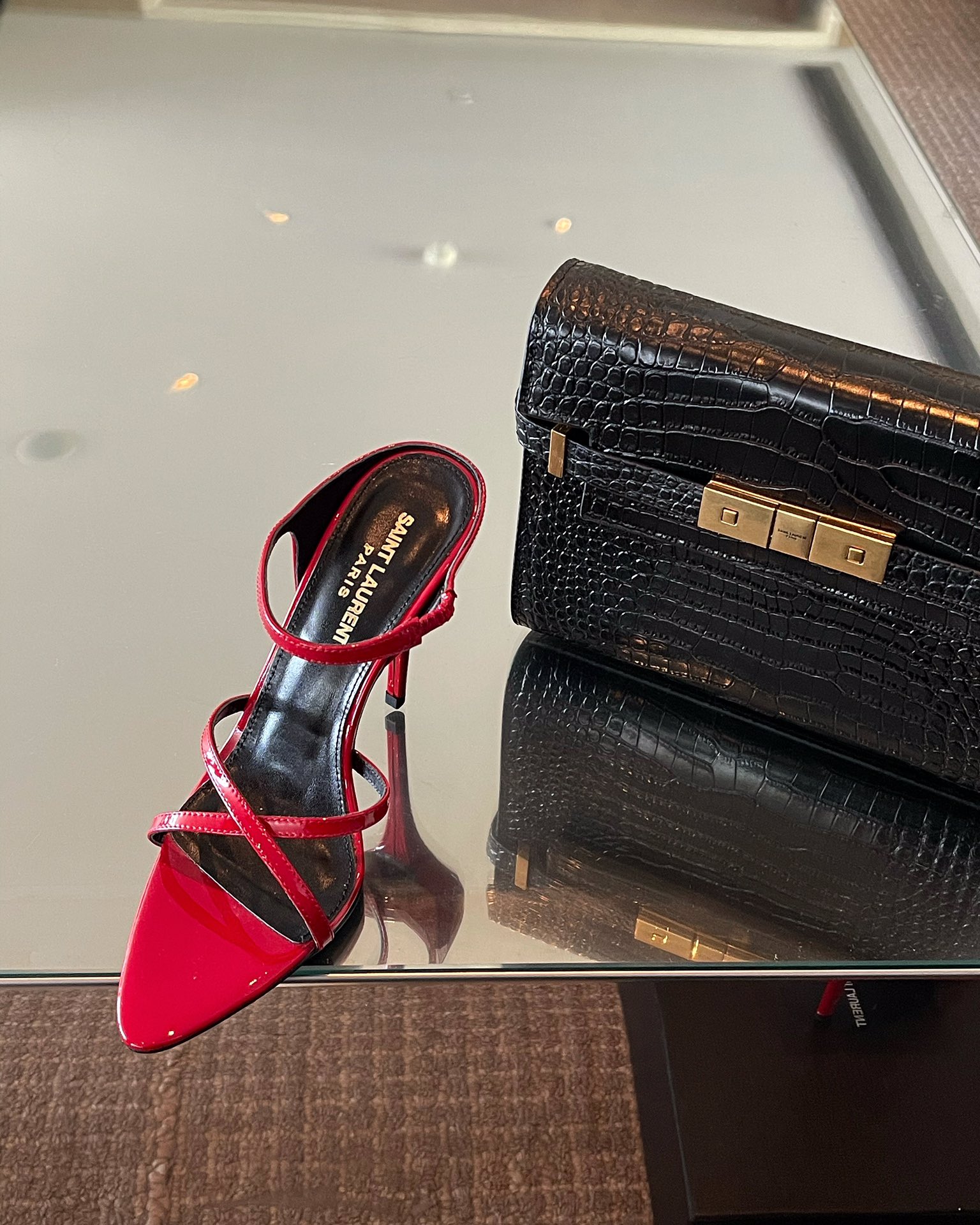 𝙎𝙖𝙞𝙣𝙩 𝙇𝙖𝙪𝙧𝙚𝙣𝙩 | 𝟐𝟎𝟐𝟐/𝐒𝐒 𝐧𝐞𝐰 YSL｜Early spring new high heels Italian leather outsole