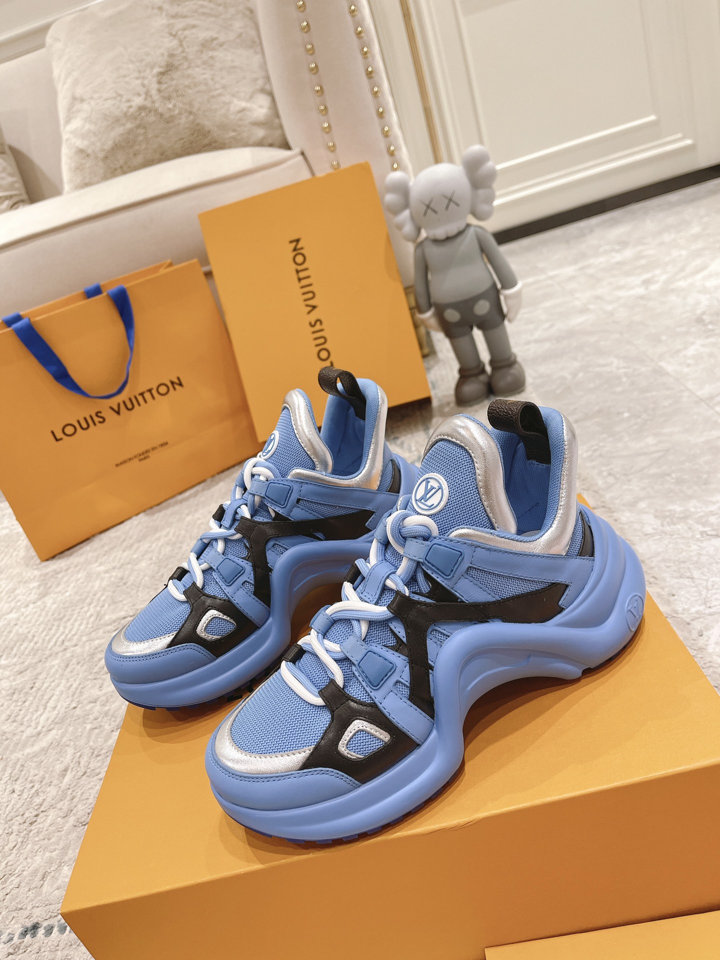 Louis Vuitton Archlight Donkey Brand Louis Vuitton Casual Sports Dad Shoes