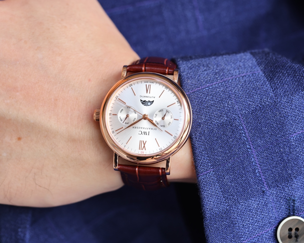 IWC- Portofino Multifunctional Premium Automatic 9100 Multifunctional Imported Mechanical Movement