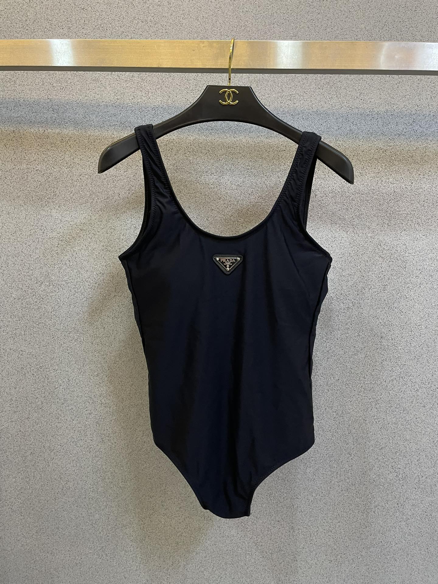 Prada New Backless One-piece Swimsuit