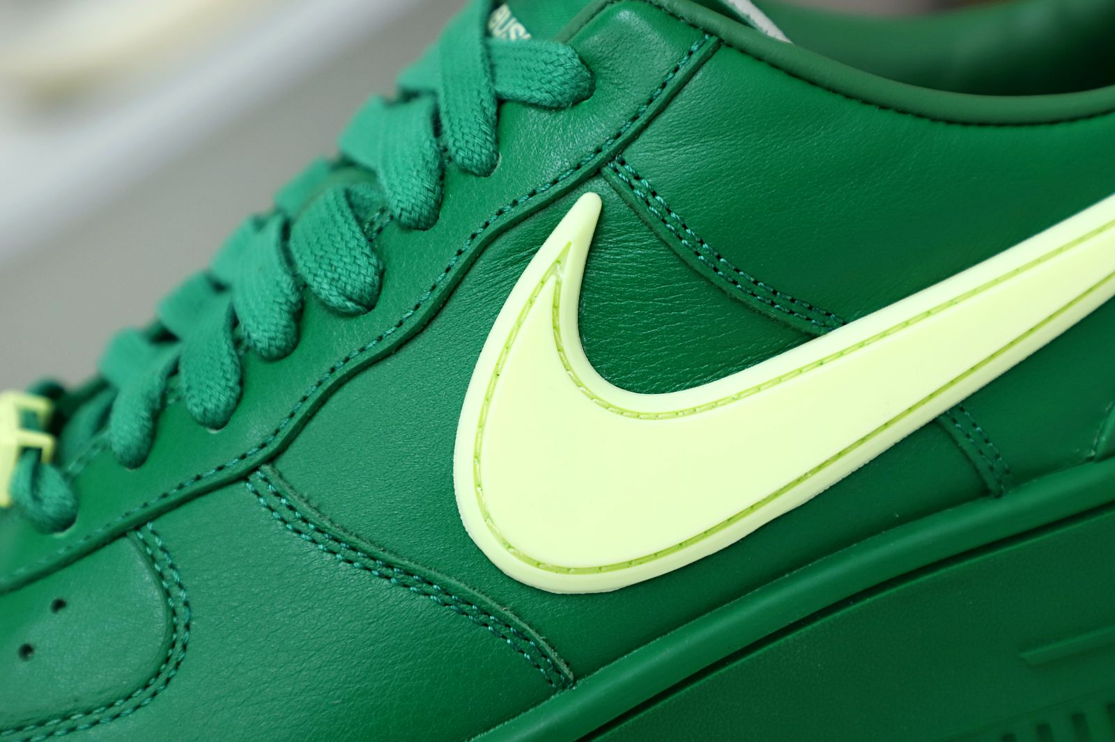 AMBUSH xNike Air Force1 Low Pine Green and Citron