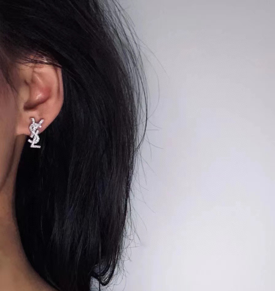 Saint Laurent YSL earrings studs