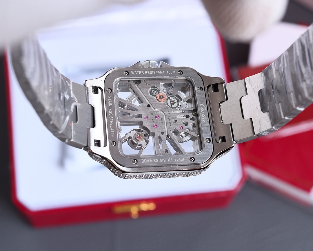 Cartier Santos Skeleton Collection