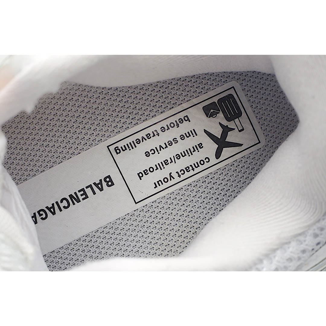 Balenciaga Sneaker Tess s.Gomma MAILLE WHITE/ORANGE