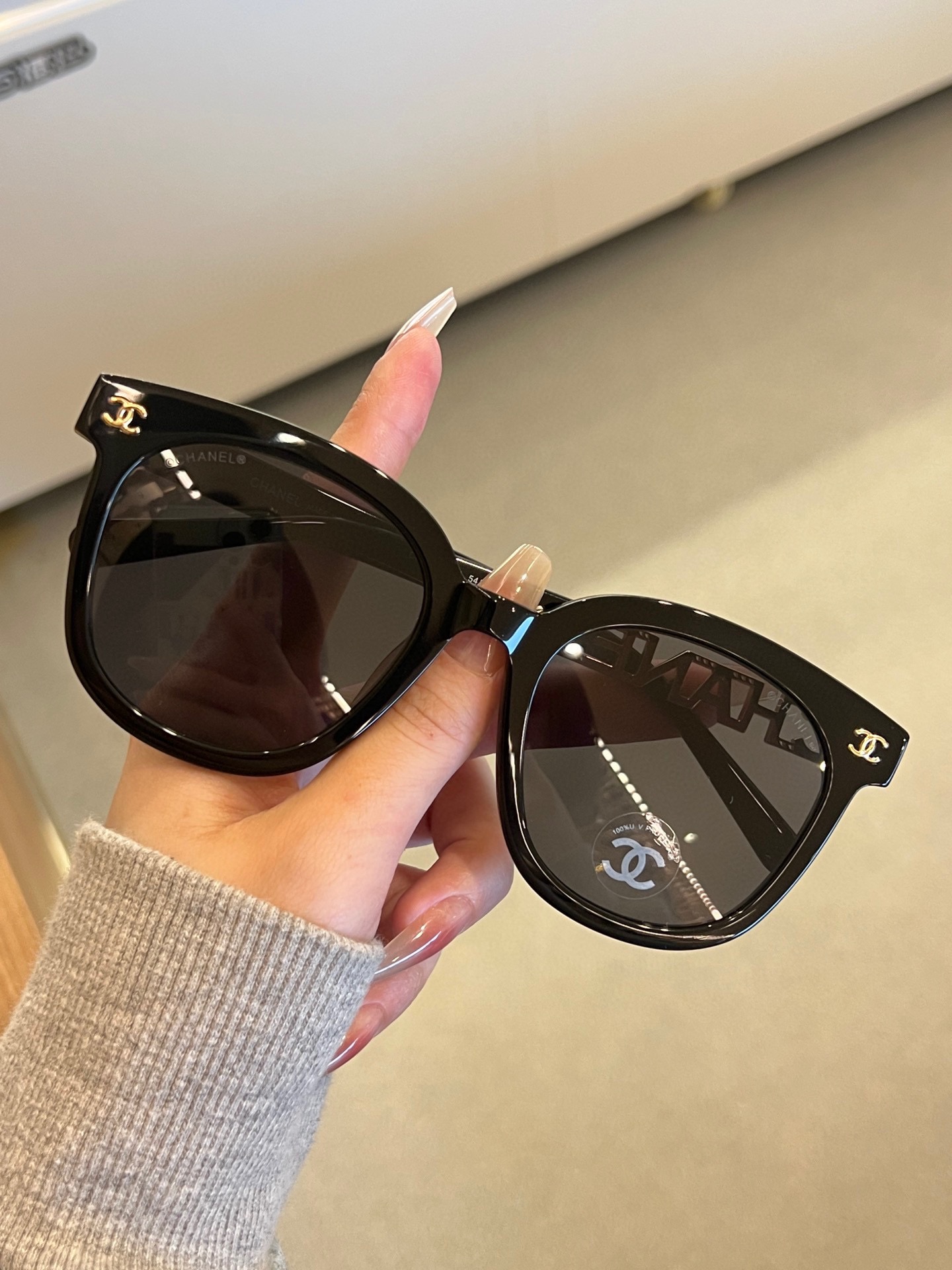 CHANEL sunglasses net red sunglasses model CH7335