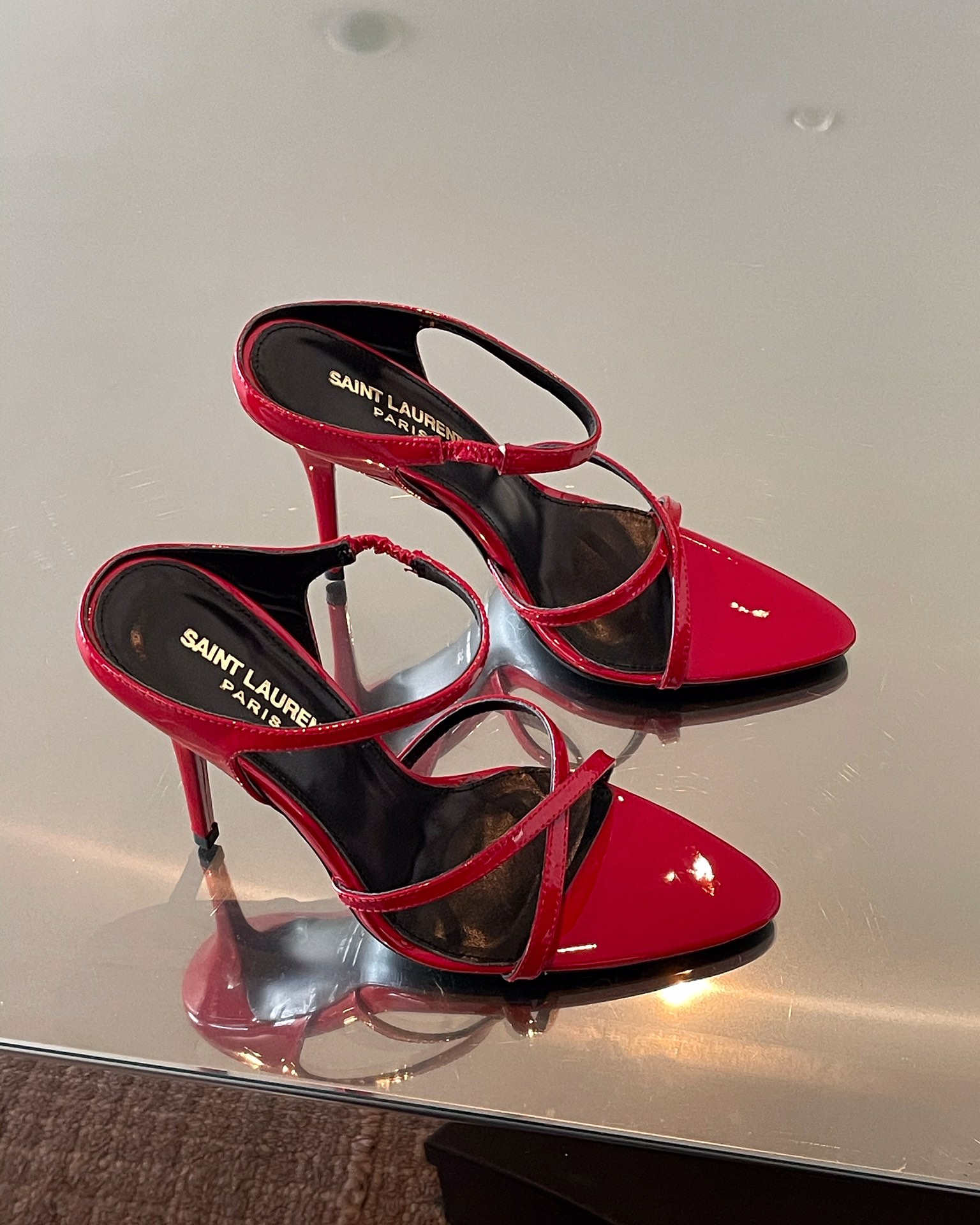 𝙎𝙖𝙞𝙣𝙩 𝙇𝙖𝙪𝙧𝙚𝙣𝙩 | 𝟐𝟎𝟐𝟐/𝐒𝐒 𝐧𝐞𝐰 YSL｜Early spring new high heels Italian leather outsole