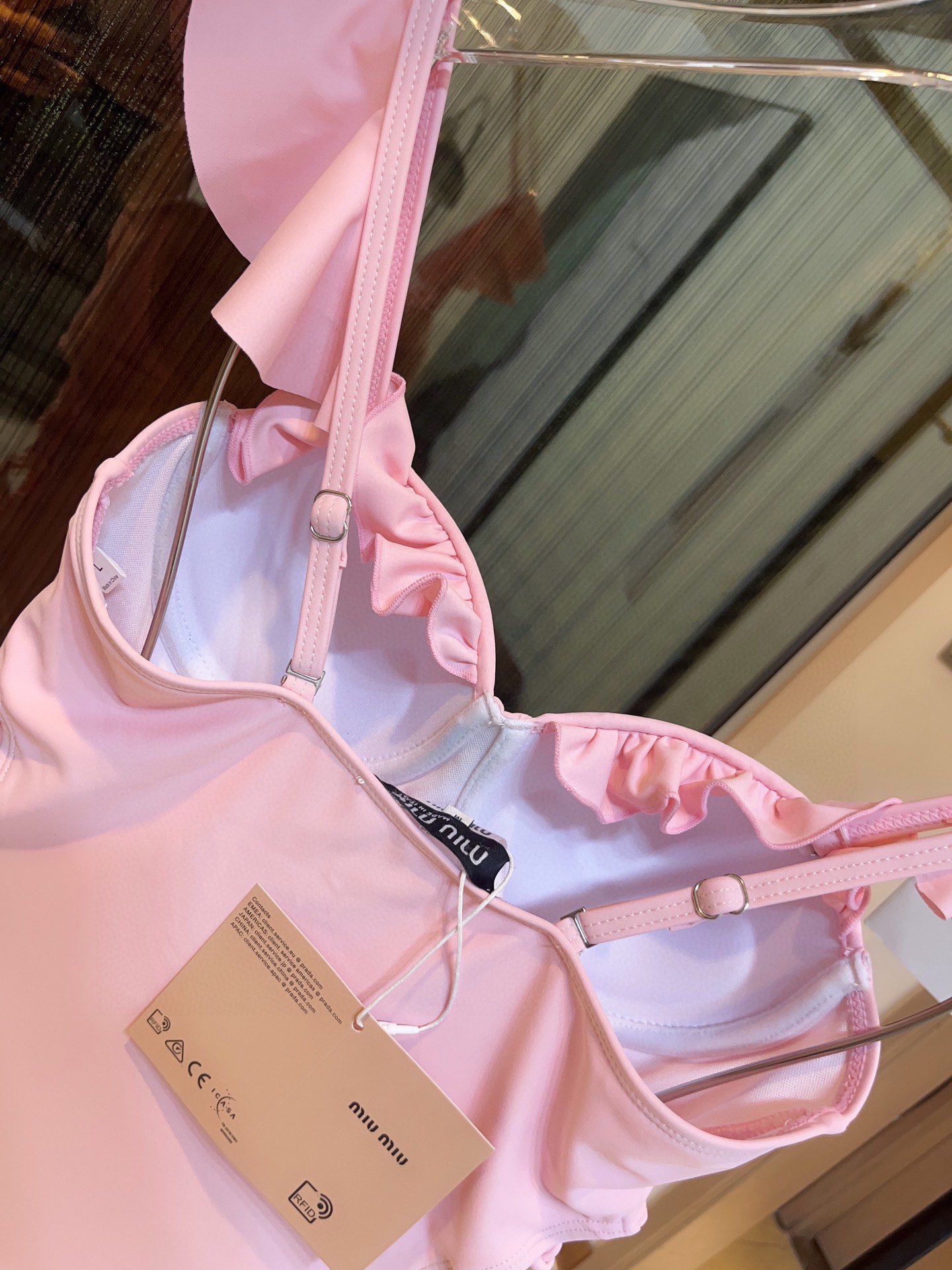 miumiu mu princess style one piece swimsuit