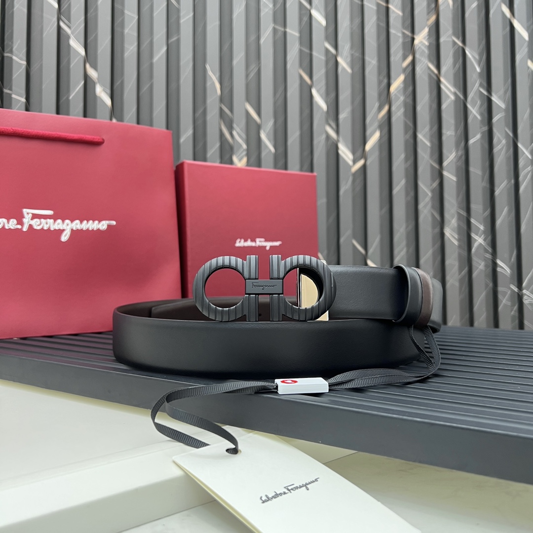 FERRAGAMO Boutique Brass Buckle