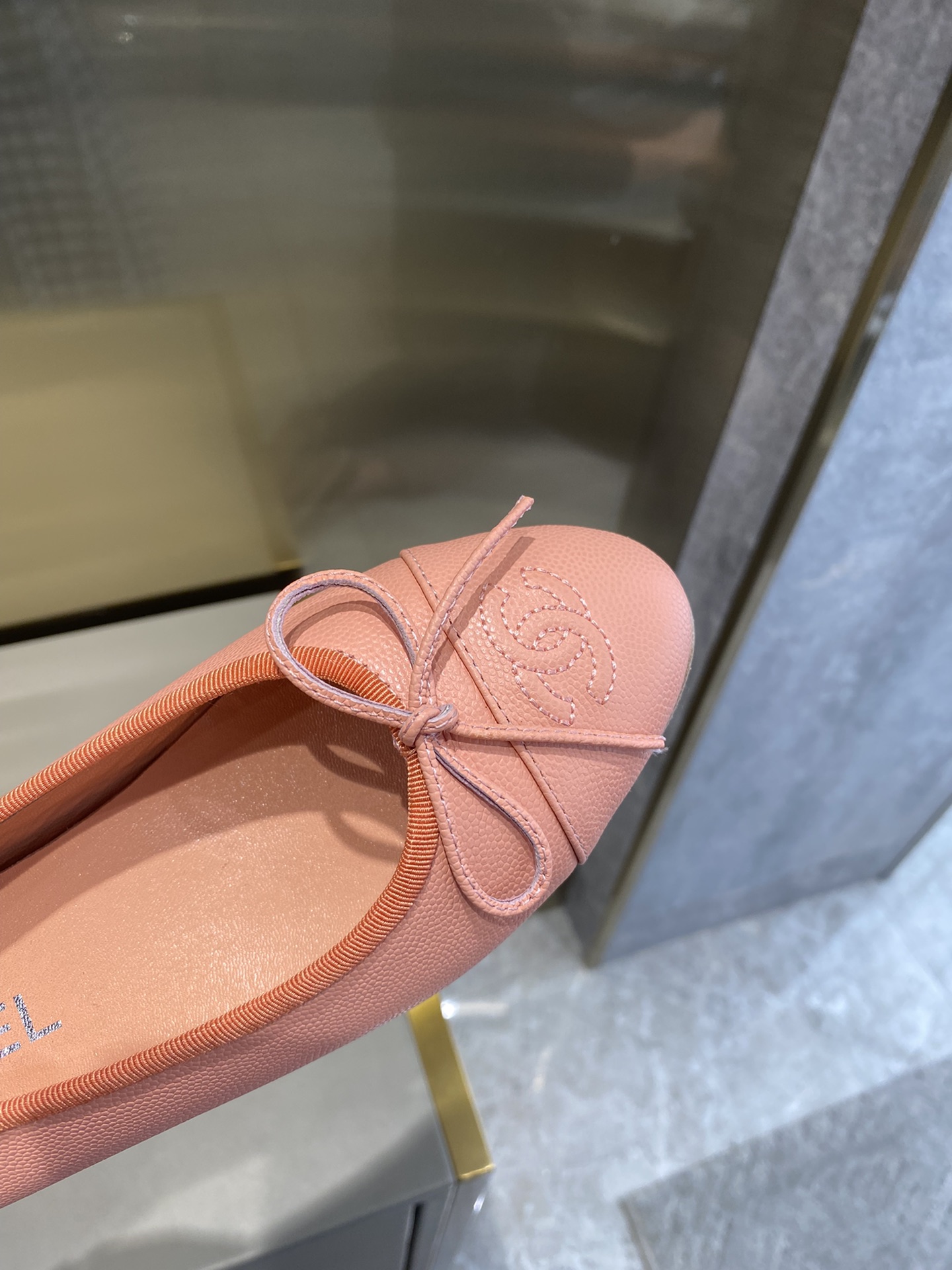 CHANEL ballet shoes Imported custom leather Italy imported leather outsole