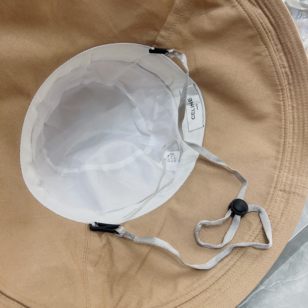 Celine-simple fisherman hat Classic customized special, fresh