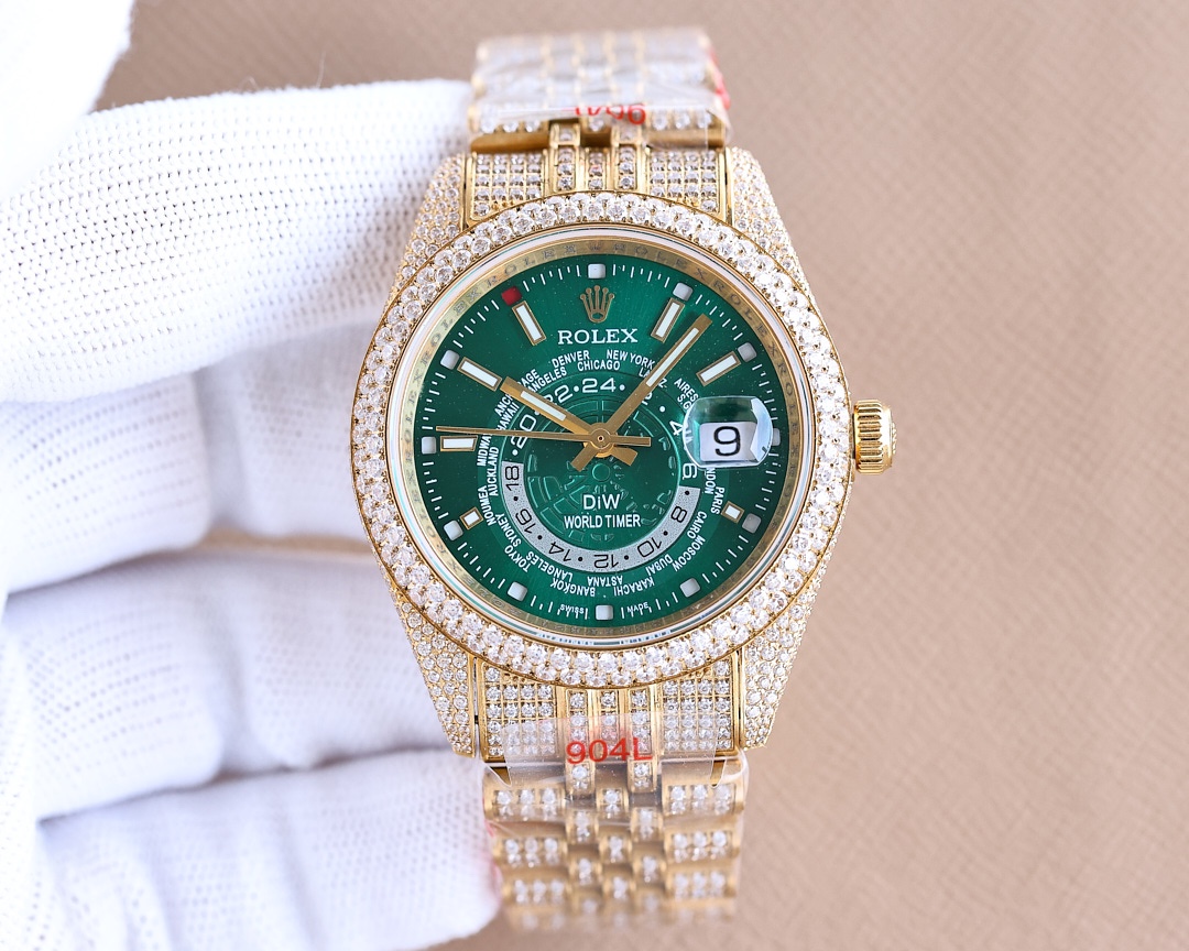 Rolex full diamond model