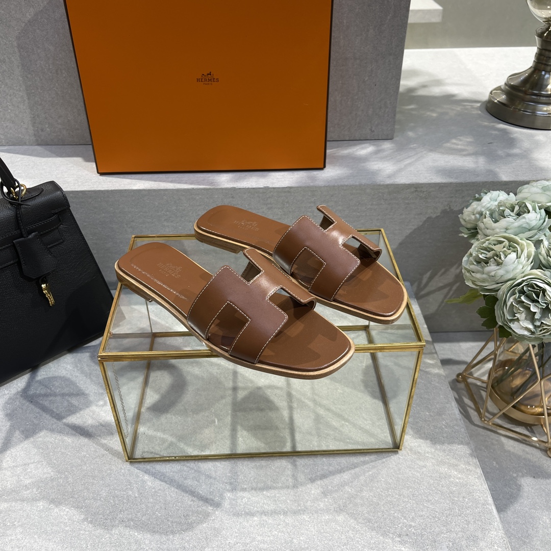 Hermes H Classic Slippers