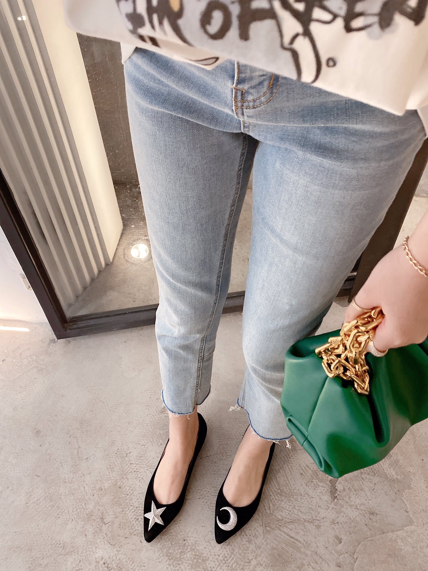 Stuart Weitzman Stuart Weitzman 2021ss early spring new single shoes sheep game leather