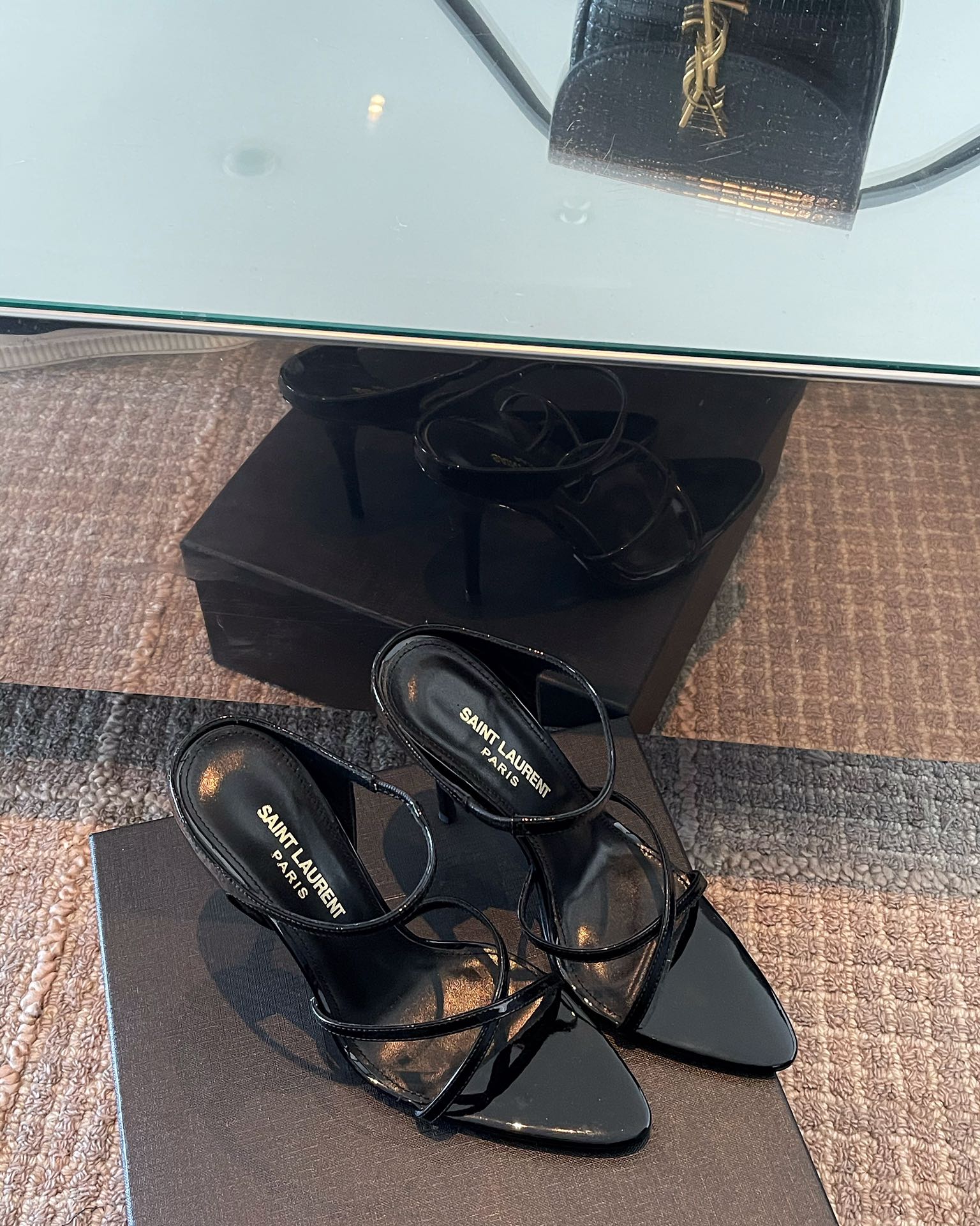 𝙎𝙖𝙞𝙣𝙩 𝙇𝙖𝙪𝙧𝙚𝙣𝙩 | 𝟐𝟎𝟐𝟐/𝐒𝐒 𝐧𝐞𝐰 YSL｜Early spring new high heels Italian leather outsole