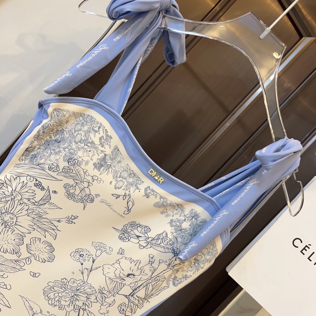 Dior one-piece swimming costume