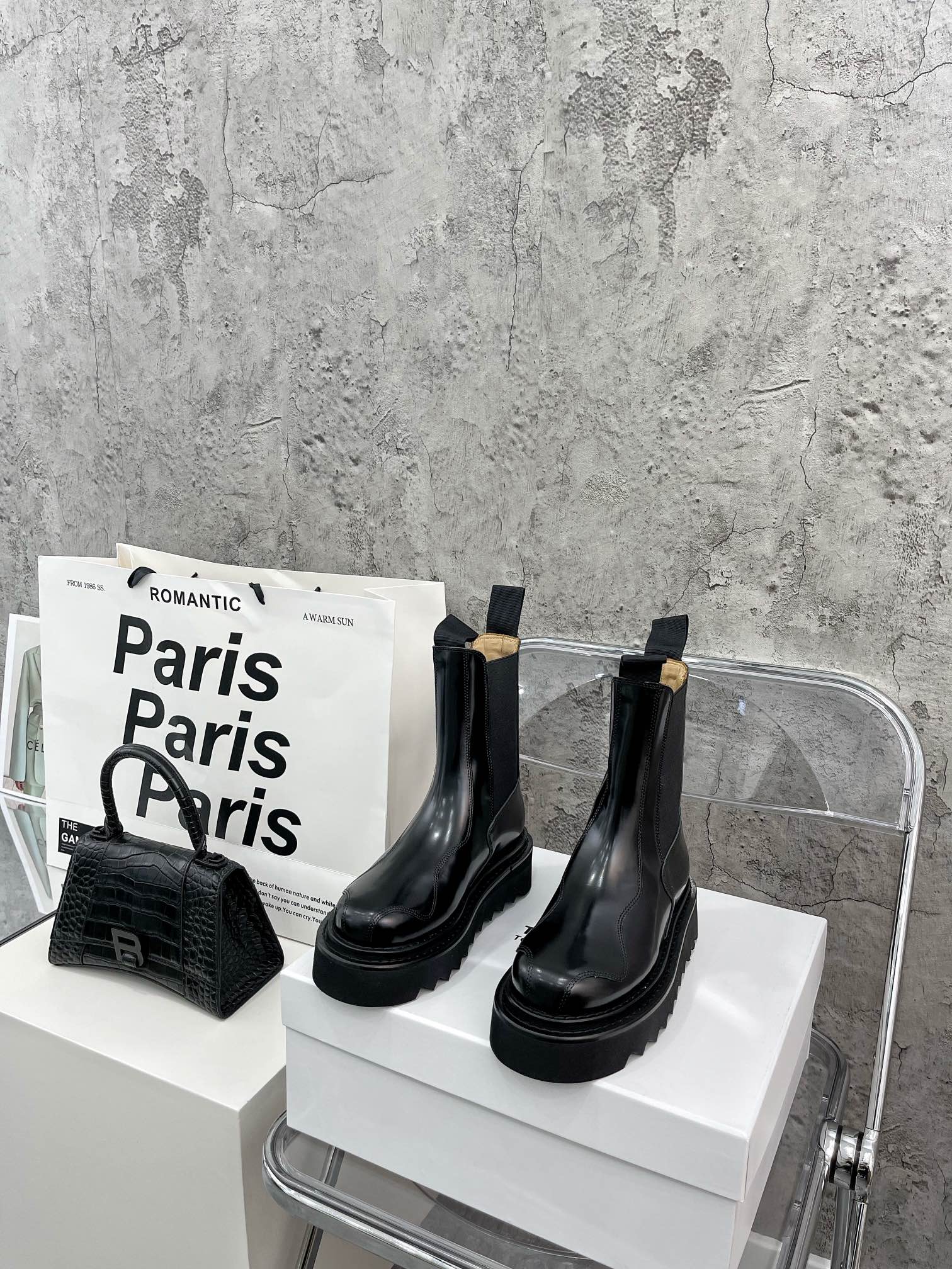 Toga Pulla | 𝟐𝟎𝟐𝟏/𝐒𝐒 𝐧𝐞𝐰 Toga Pulla2021/FW hot trend Chelsea mid-calf boots toga dark mid-calf boots