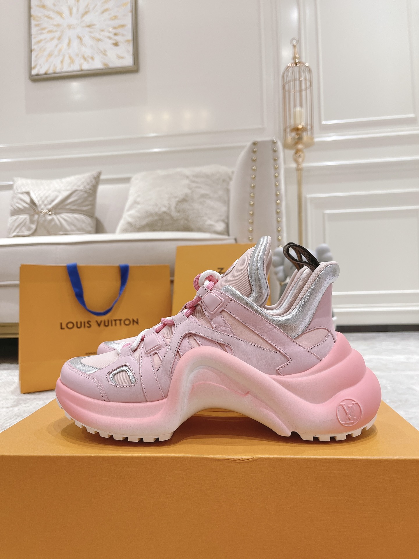 Louis Vuitton Archlight Donkey Brand Louis Vuitton Casual Sports Dad Shoes