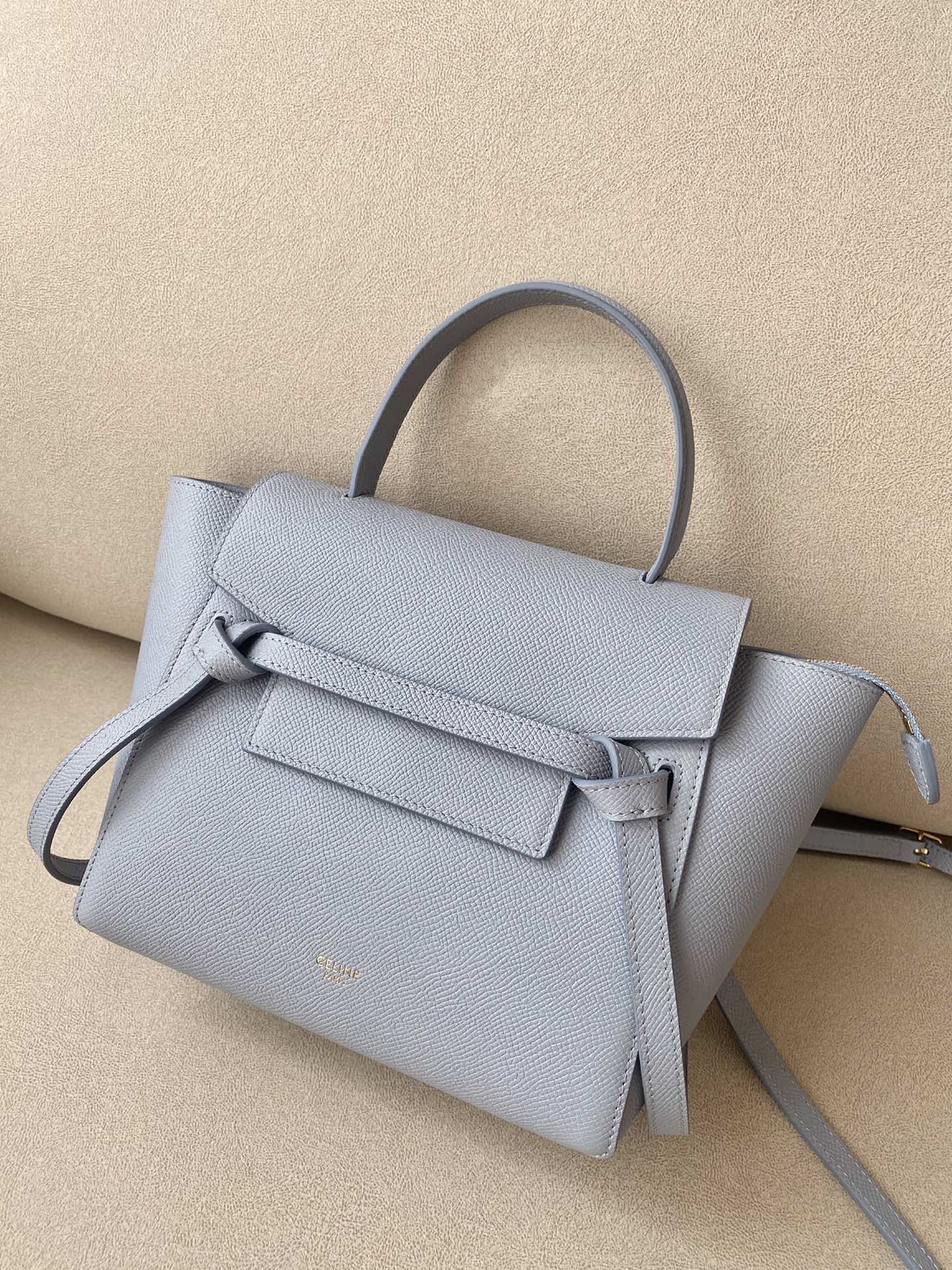 𝐂𝐞𝐥𝐢𝐧𝐞 Belt Bag Catfish Bag Small Grained Calfskin