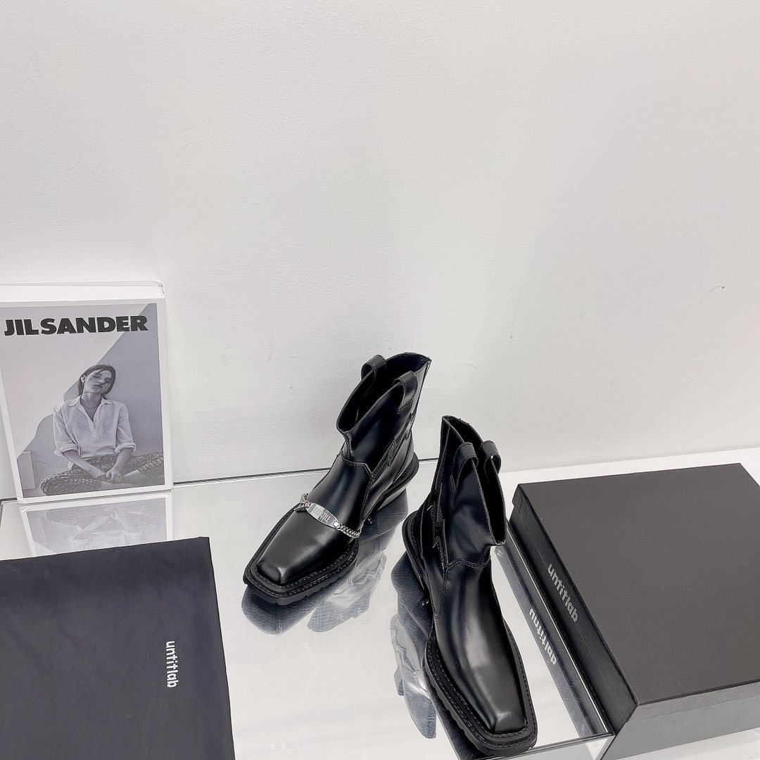 Untitlab 𝟐𝟎𝟐𝟏/𝐒𝐒 𝐧𝐞𝐰 Exclusive and correct version of Untitlab 2021/aw fall/winter fashionable boots
