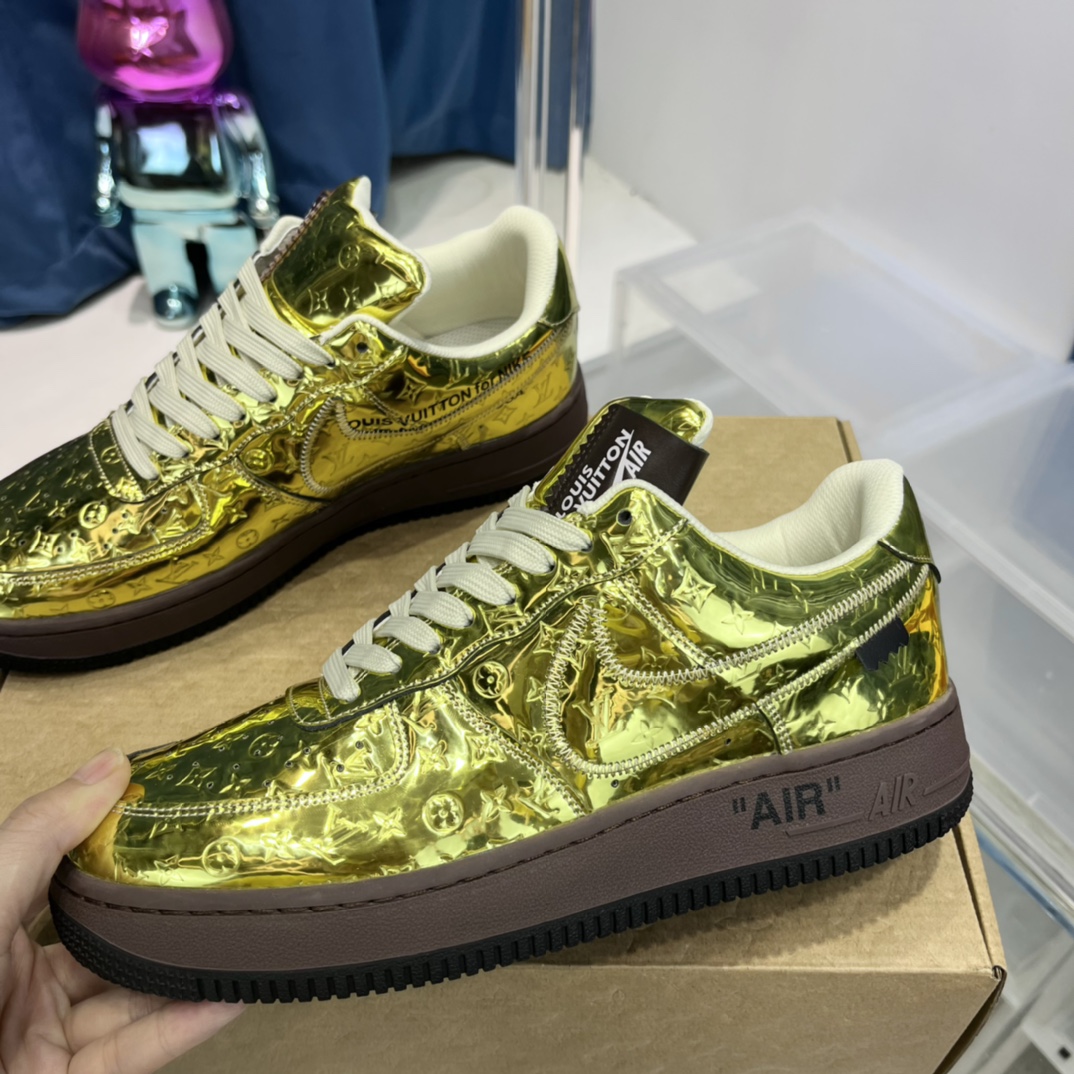 Louis Vuitton x NIKE Air force1 22ss Heavy Joint